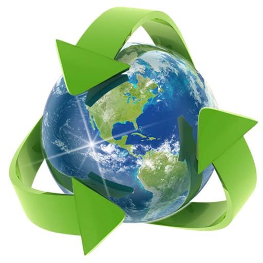 Logotipo Reciclaje Verde